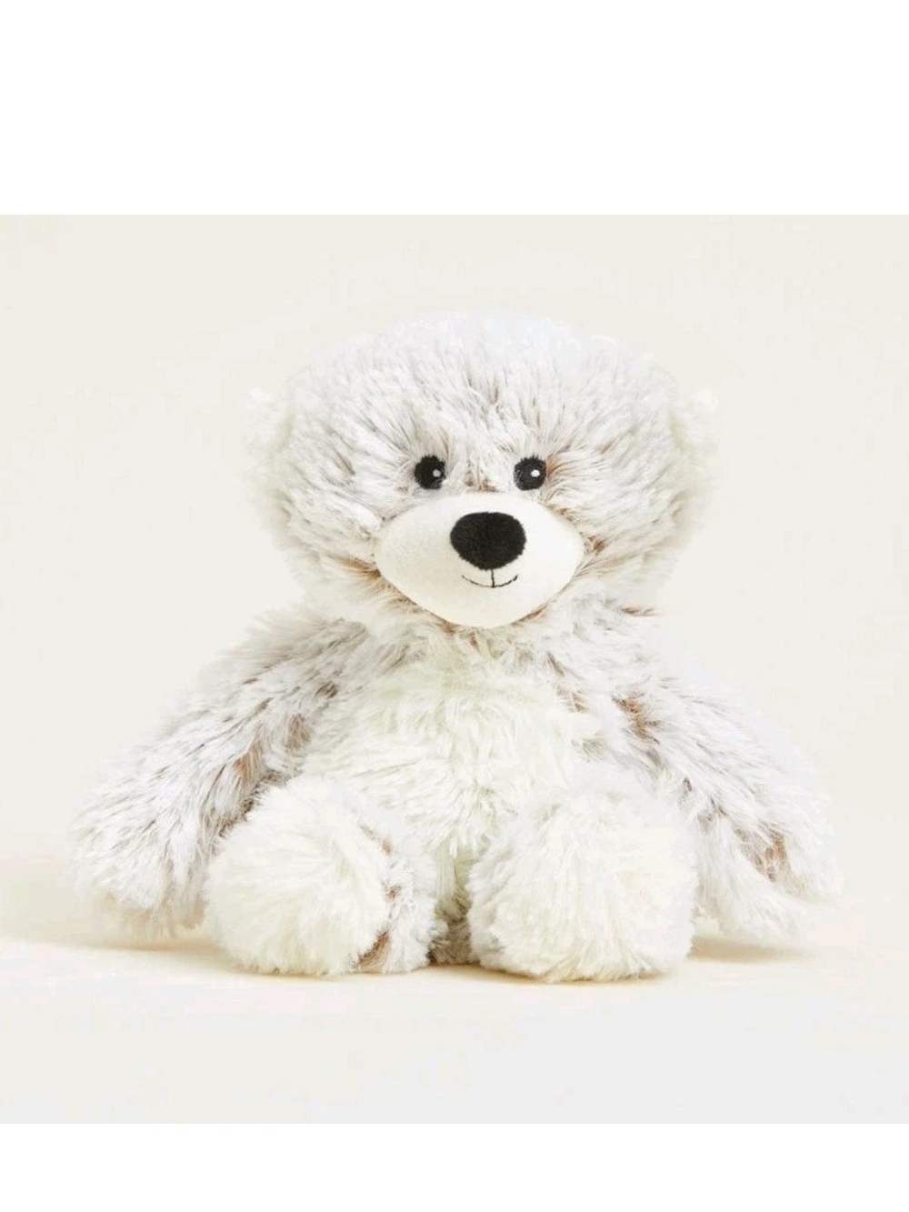 NWT Warmies Marshmallow Bear Junior Microwavable Lavender Scented Weighted Plush